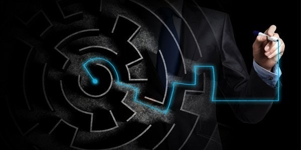 Blue maze