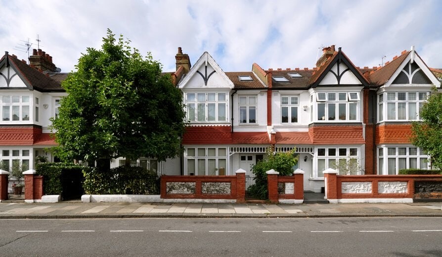 Residential house with a second charge mortgage